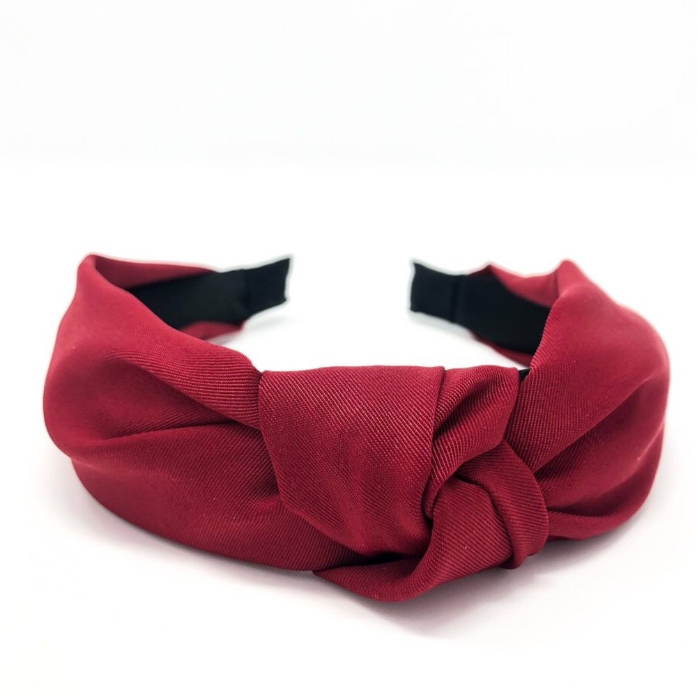 Red Knotted Headband | Hair Accessories, Hairband